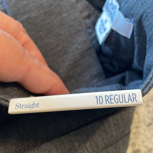 Croft & Barrow tummy control pull on pant sz 10 Regular straight. New with tags - Picture 9 of 10